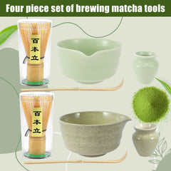 Matcha Making Kit Japanese Tea Set Scoop
